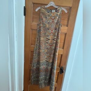 Perry Walker Collective Silk Maxi Dress